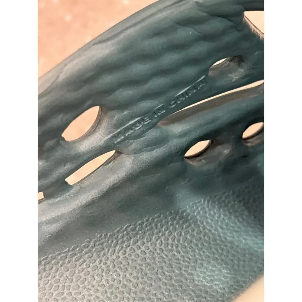 S.A.I. Teal Ombre Foam Clogs Slip On Perforated Futuristic Streetwear‎ Shoes 6/7